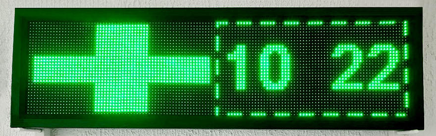 LED reklame za apoteke