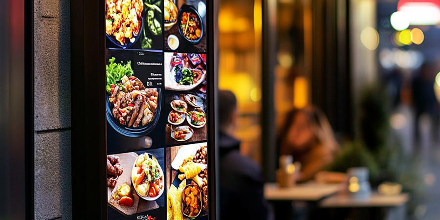 LED reklame za fast food restorane