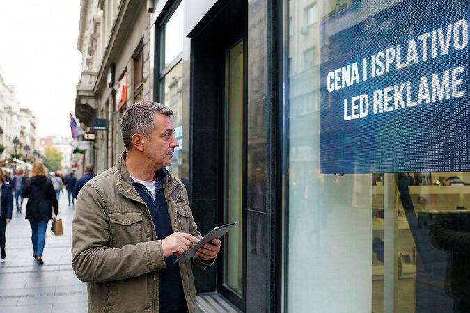 Izračunajte cenu i isplativost LED reklame