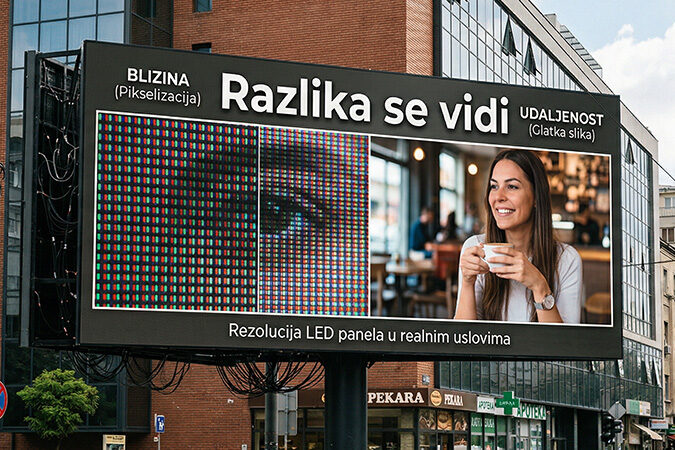 Šta znači rezolucija LED panela i kako utiče na kvalitet prikaza